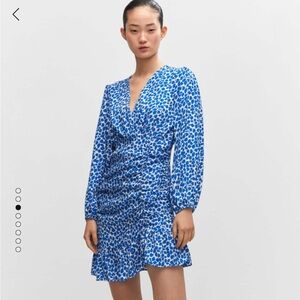NWT Mango brand long sleeve dress